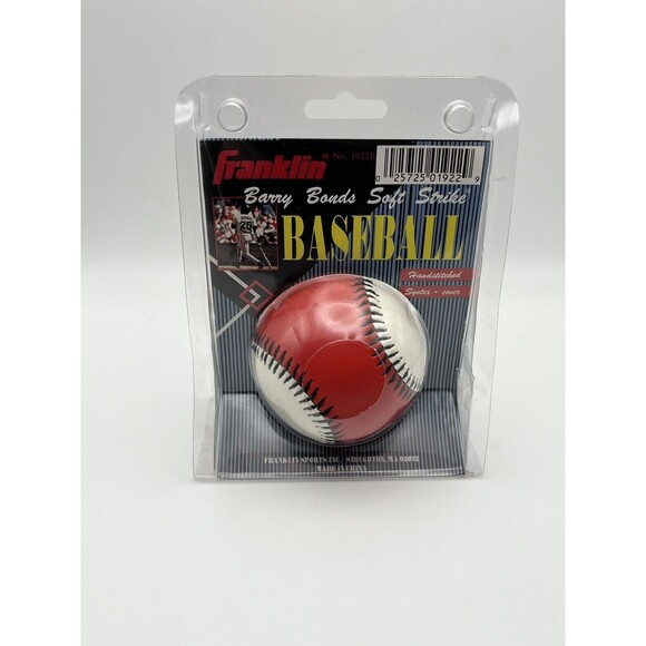 Vintage Franklin Barry Bonds Soft Strike Teeball #1922B New In Box Handstitched - Picture 4 of 6